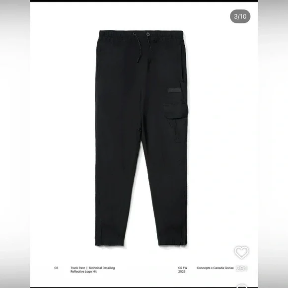 Canada Goose x Concepts – Limited Edition Track Pants - Picture 3 of 12